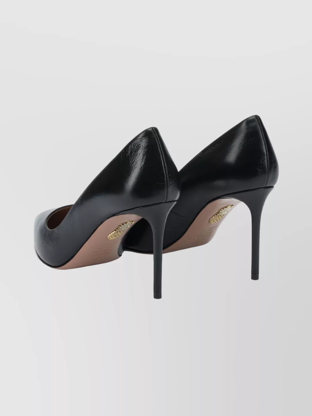 Aquazzura Stylish Pointed Toe Stiletto Pumps In Black