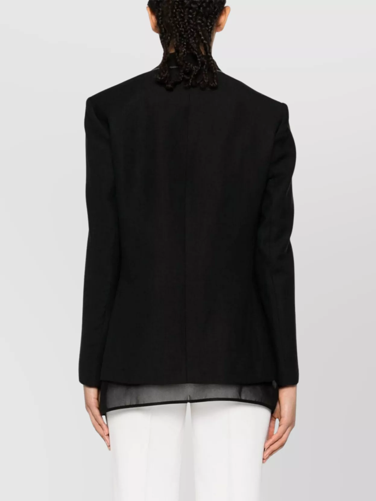 Brunello Cucinelli Tailored Jackets Sheer Hem
