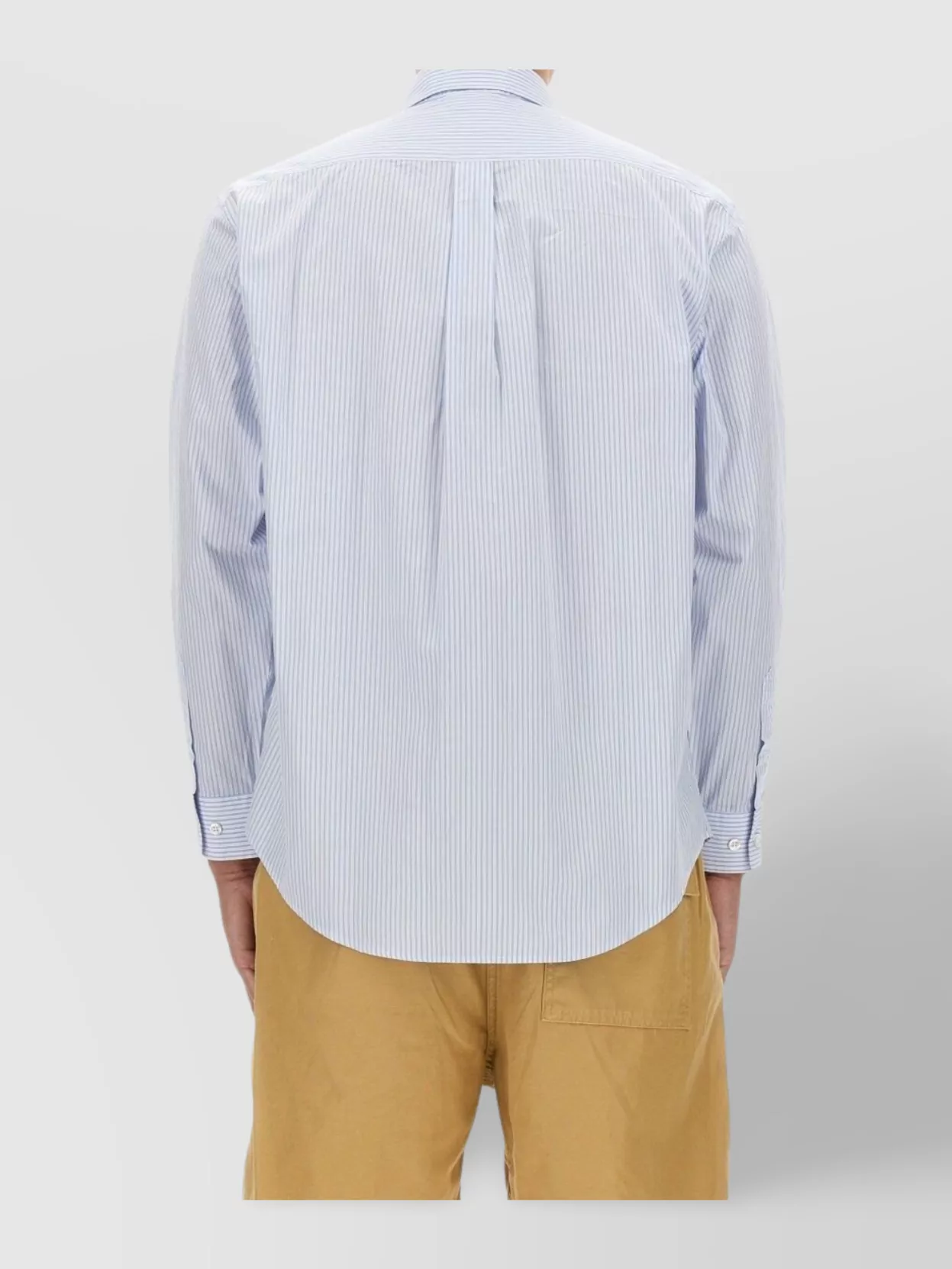 Drôle De Monsieur Striped Shirt Button-Down Collar