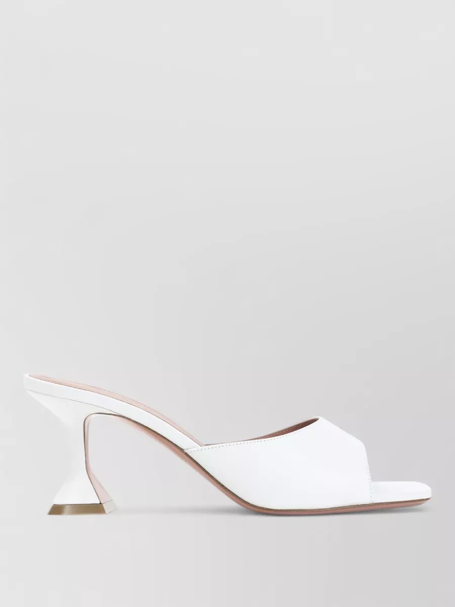 Amina Muaddi Leather Mules
