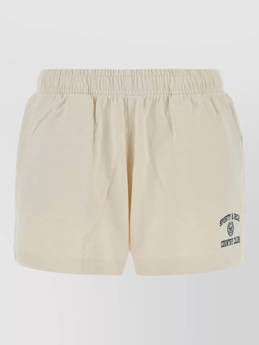 Sporty & Rich cotton shorts