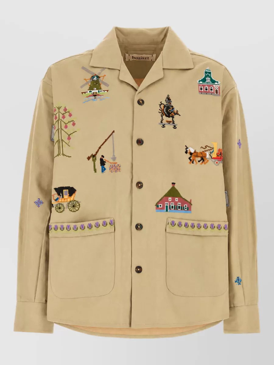 Baziszt denim shirt jacket