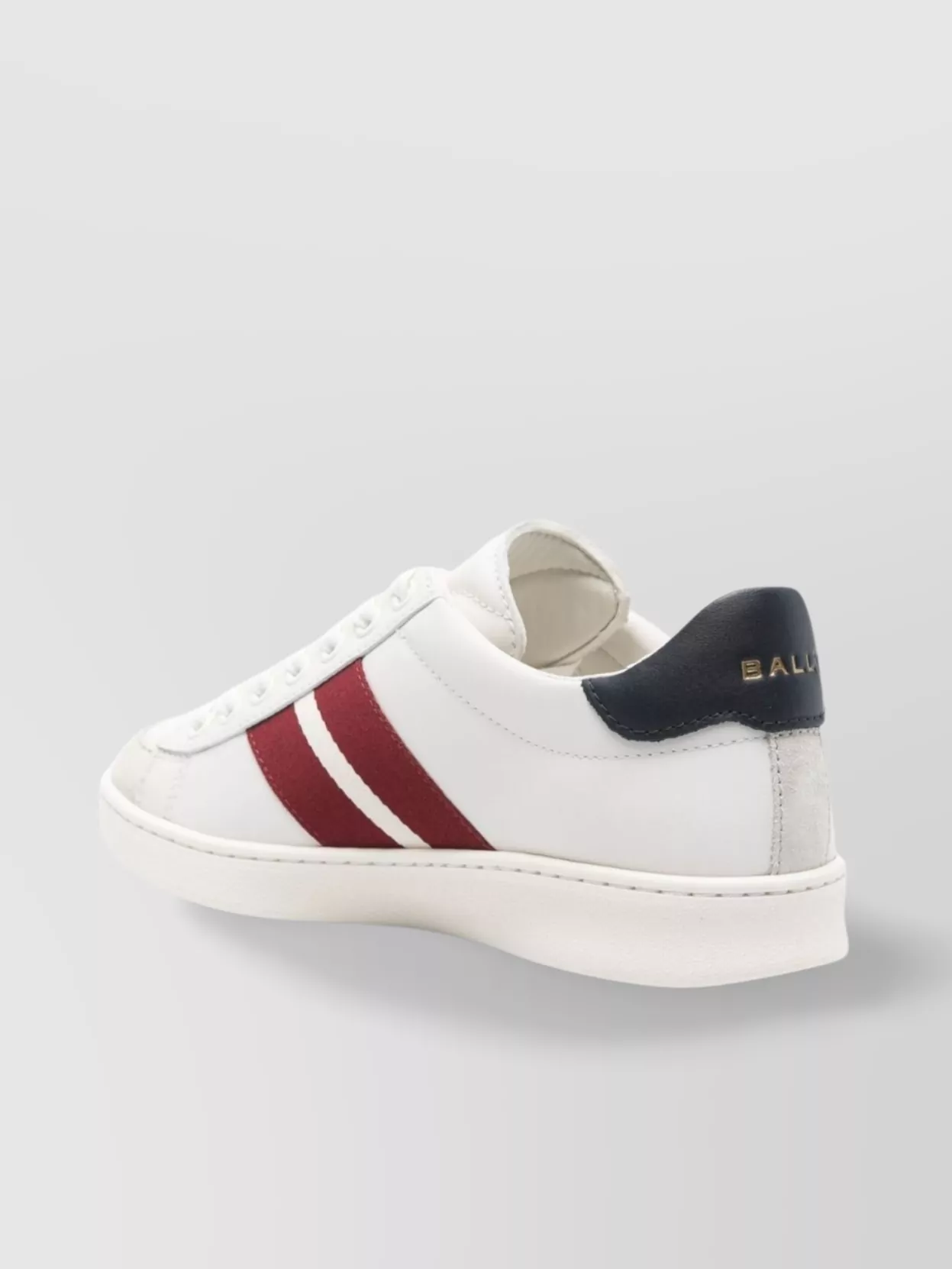 Bally Low Top Sneakers Contrast Heel