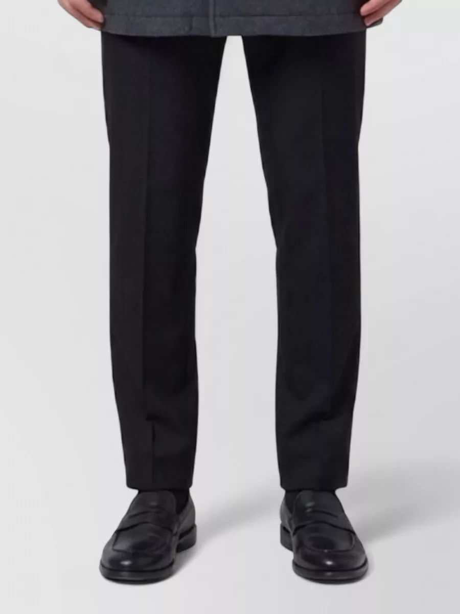 Herno wool mid-length regular-fit coat