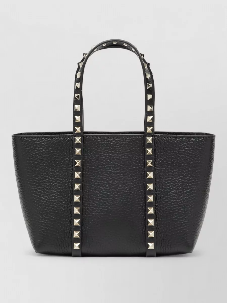 Valentino Garavani Rockstud Spike Calf Leather Tote Bag