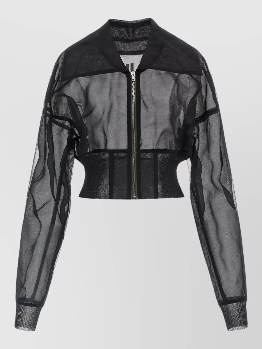 Rick Owens Cropped bomber jacket
