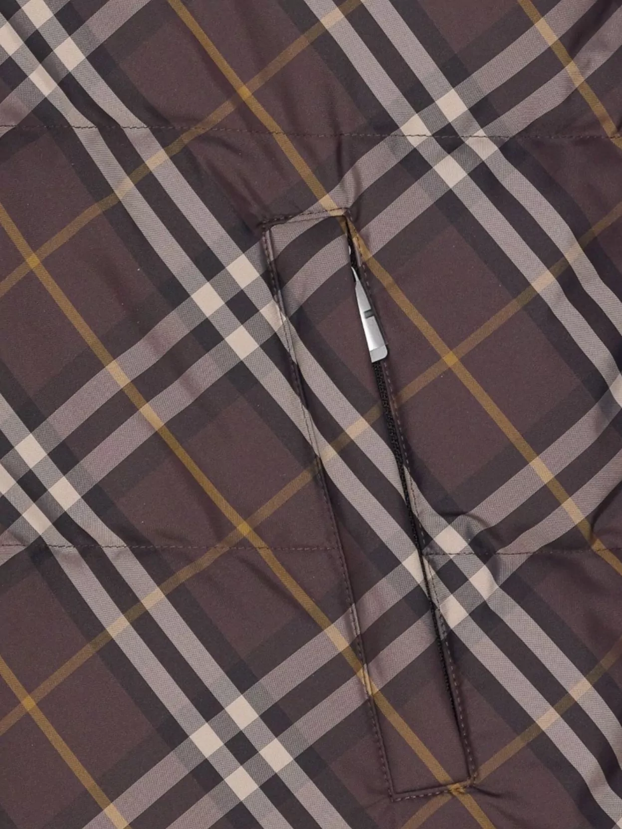 Burberry Reversible Puffer Vest High Neck