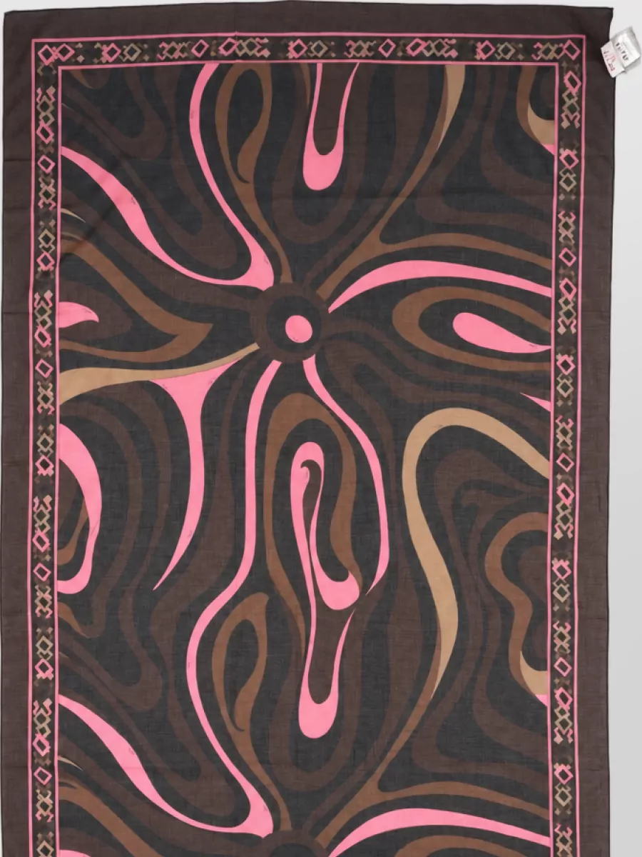 Pucci cotton pareo