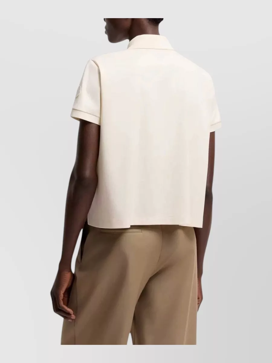Moncler Cotton Polo Bodysuit
