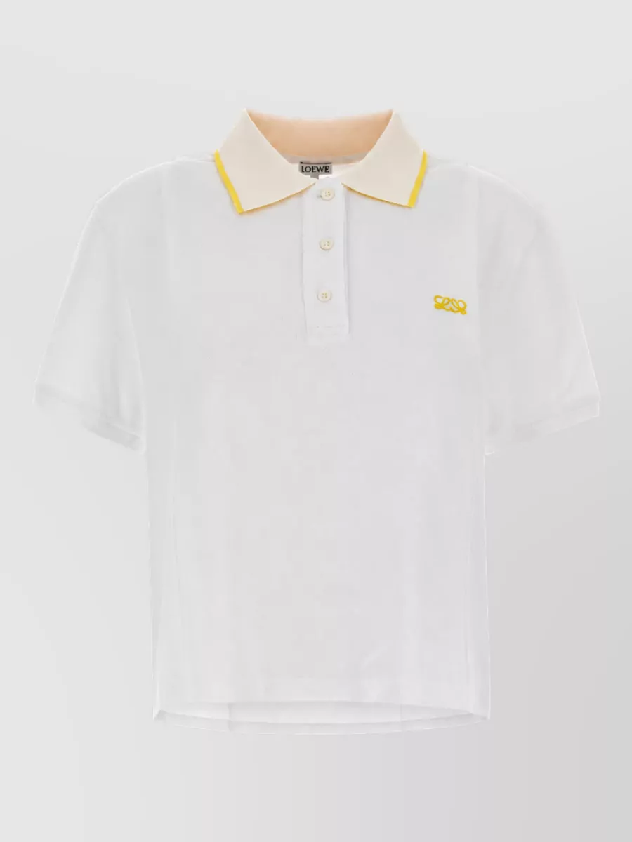 Loewe cotton piqué polo shirt