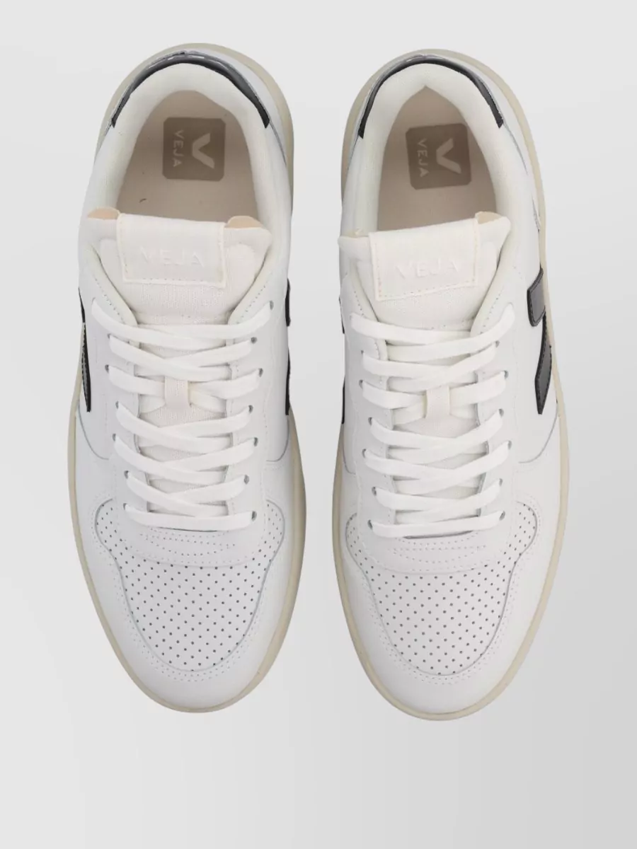 Veja Modern Round Toe Sneakers With Rubber Sole