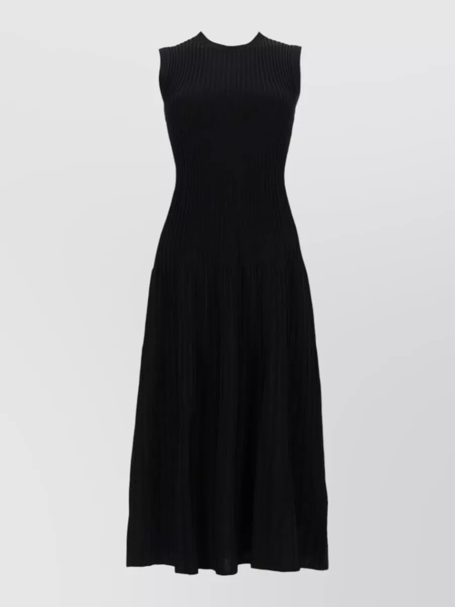 Max Mara Viscose crepe midi dress
