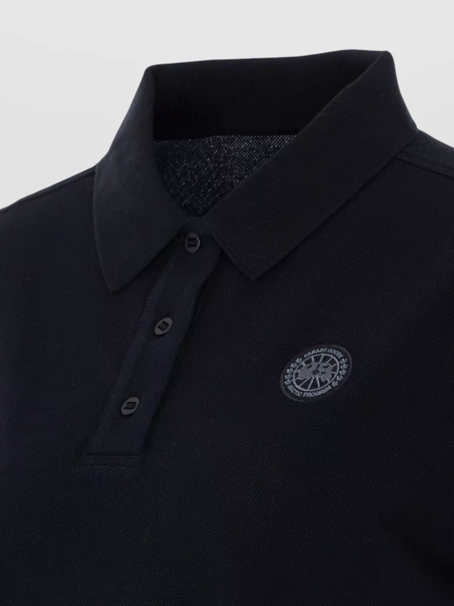 Canada Goose Almira Polo Shirt Short Sleeve Collar
