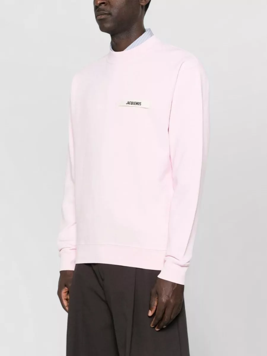 Jacquemus Cotton Relaxed-Fit Crew-Neck Sweatshirt