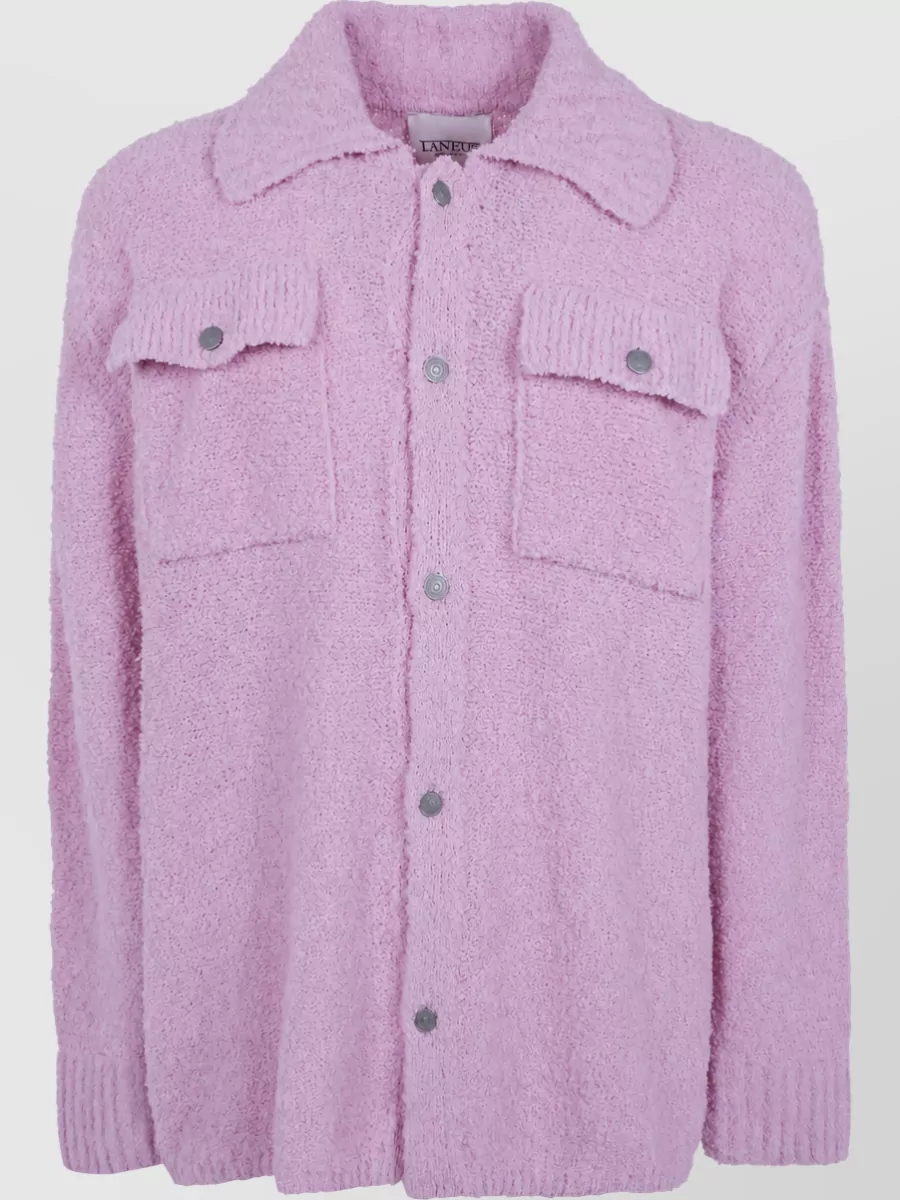 Laneus oversized knit cardigan