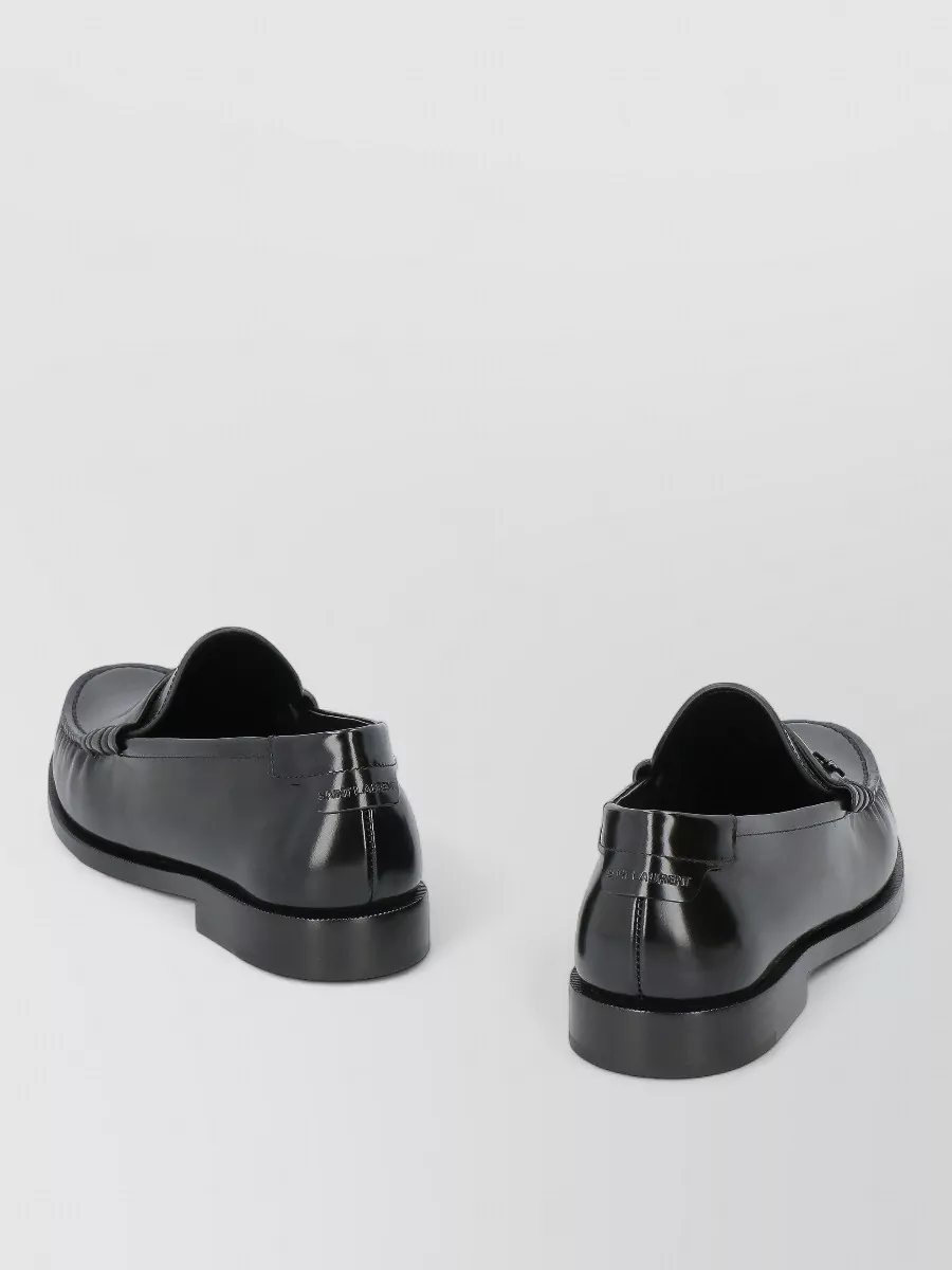 Saint Laurent Leather Loafers
