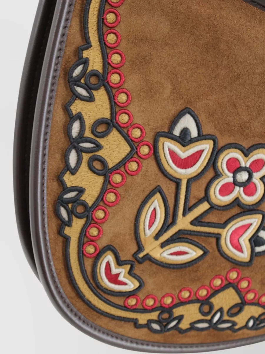 Etro Maxi Leather Shoulder Bag