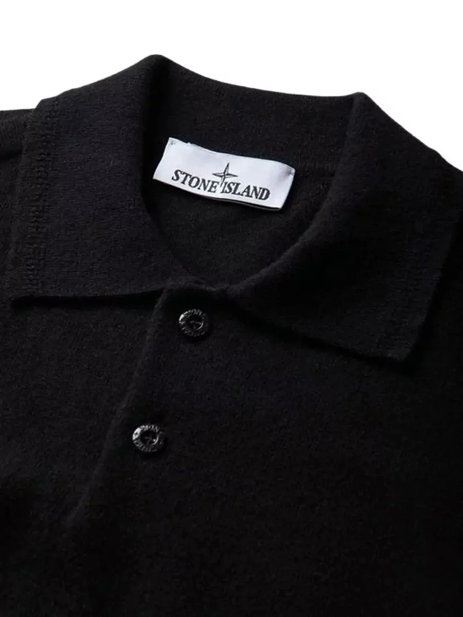 Stone Island Wool Polo Sweater