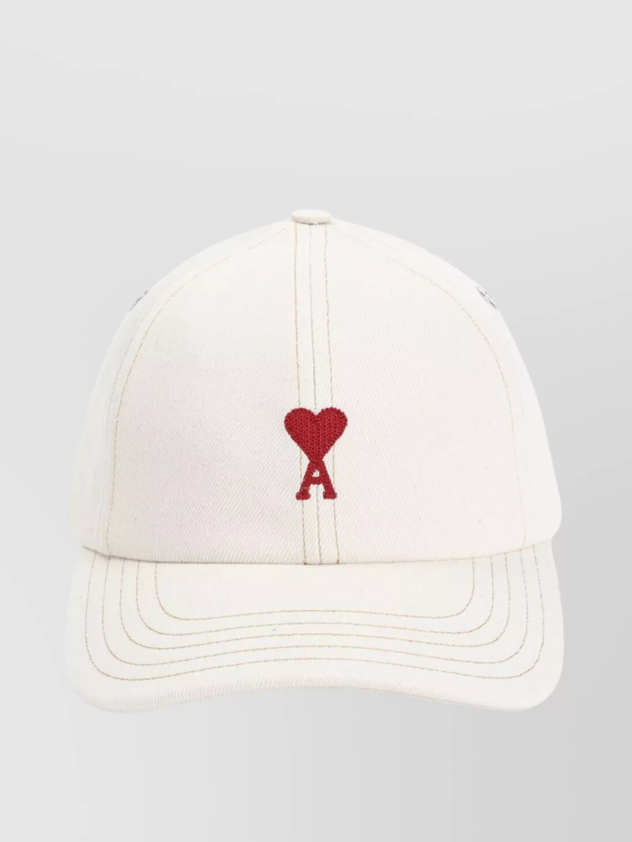 Ami Alexandre Mattiussi Cap With Adjustable Design And Stitching