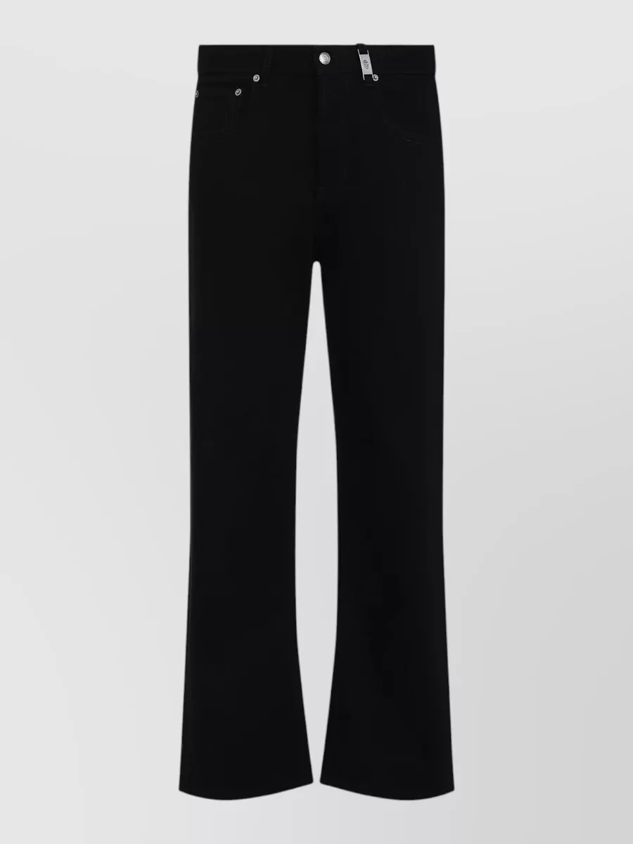 Alexander McQueen denim straight-leg jeans