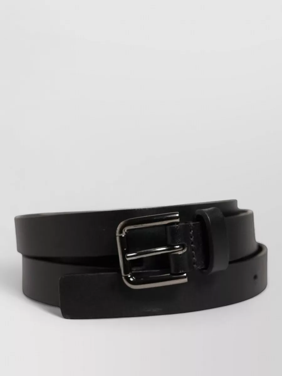 Dolce&Gabbana leather double strap belt