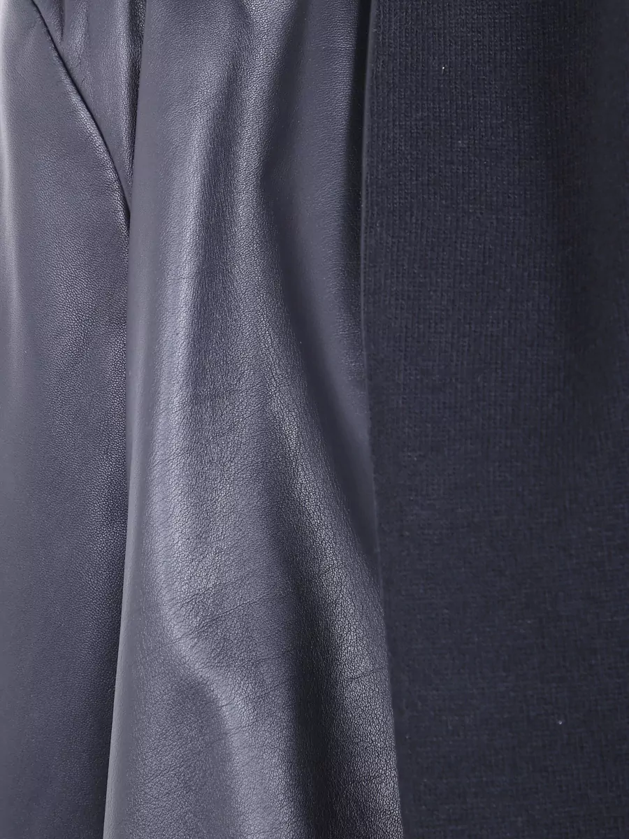 Totême Leather Scarf Jacket