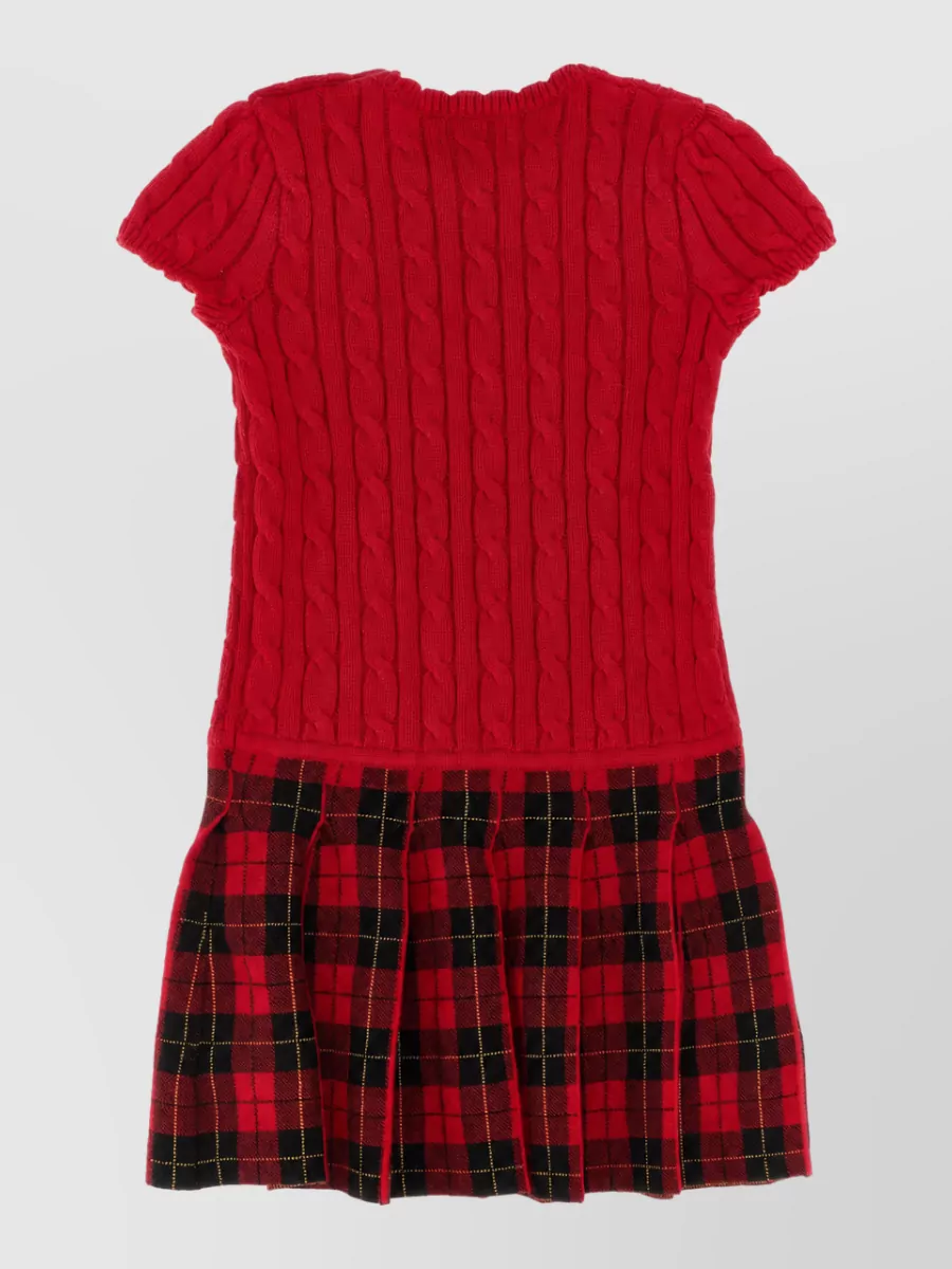 Polo Ralph Lauren Cable-Knit Cotton Mini Dress