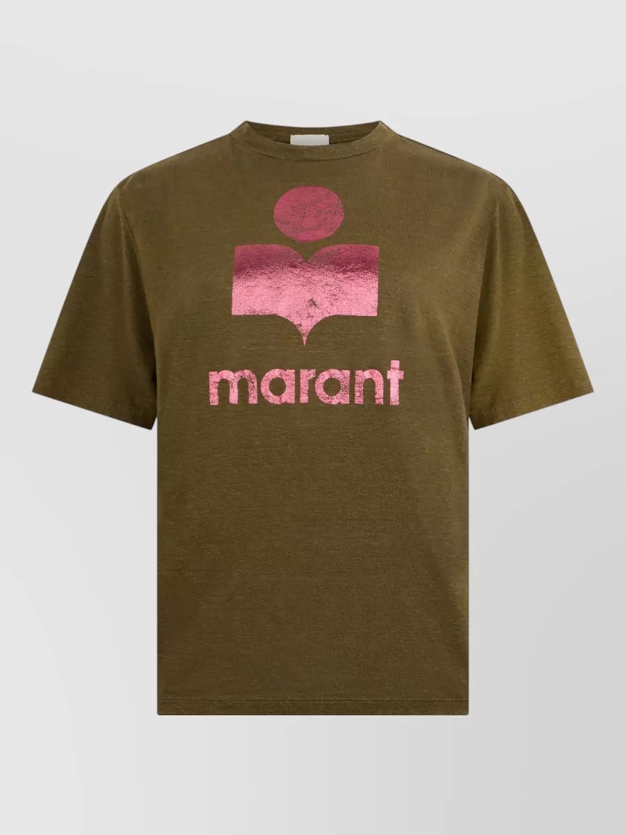 Isabel Marant Linen Printed T-Shirt