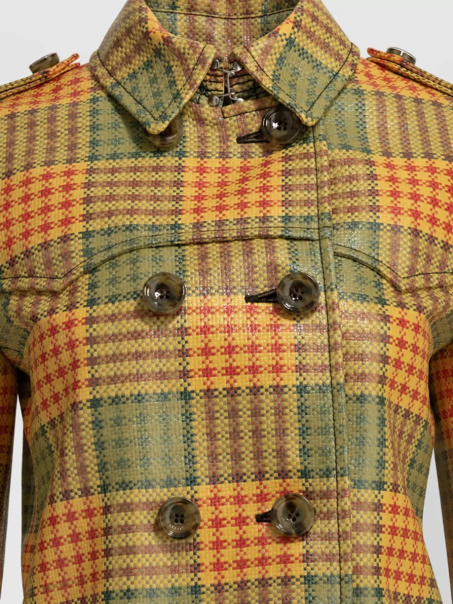 Burberry Printed Trench Coat
