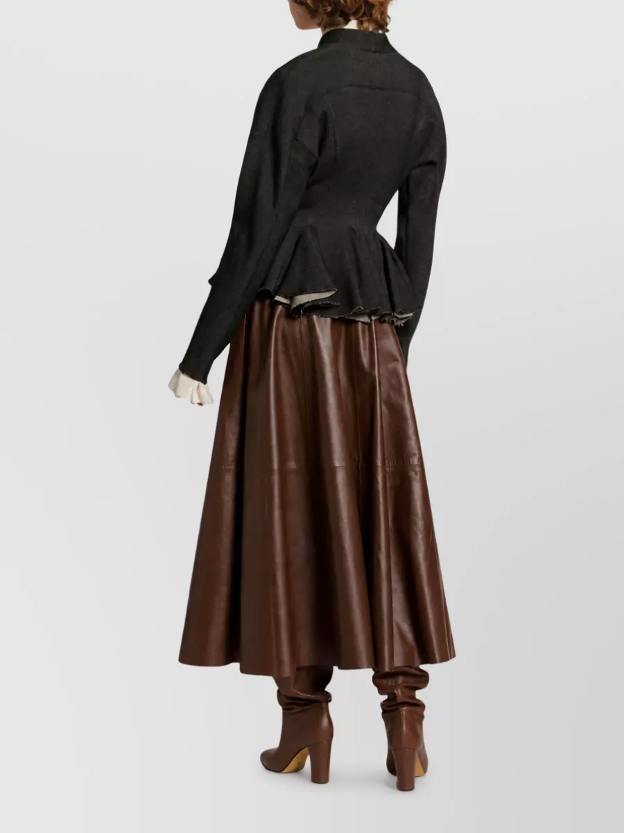 Alberta Ferretti Fitted Tailored Jacket