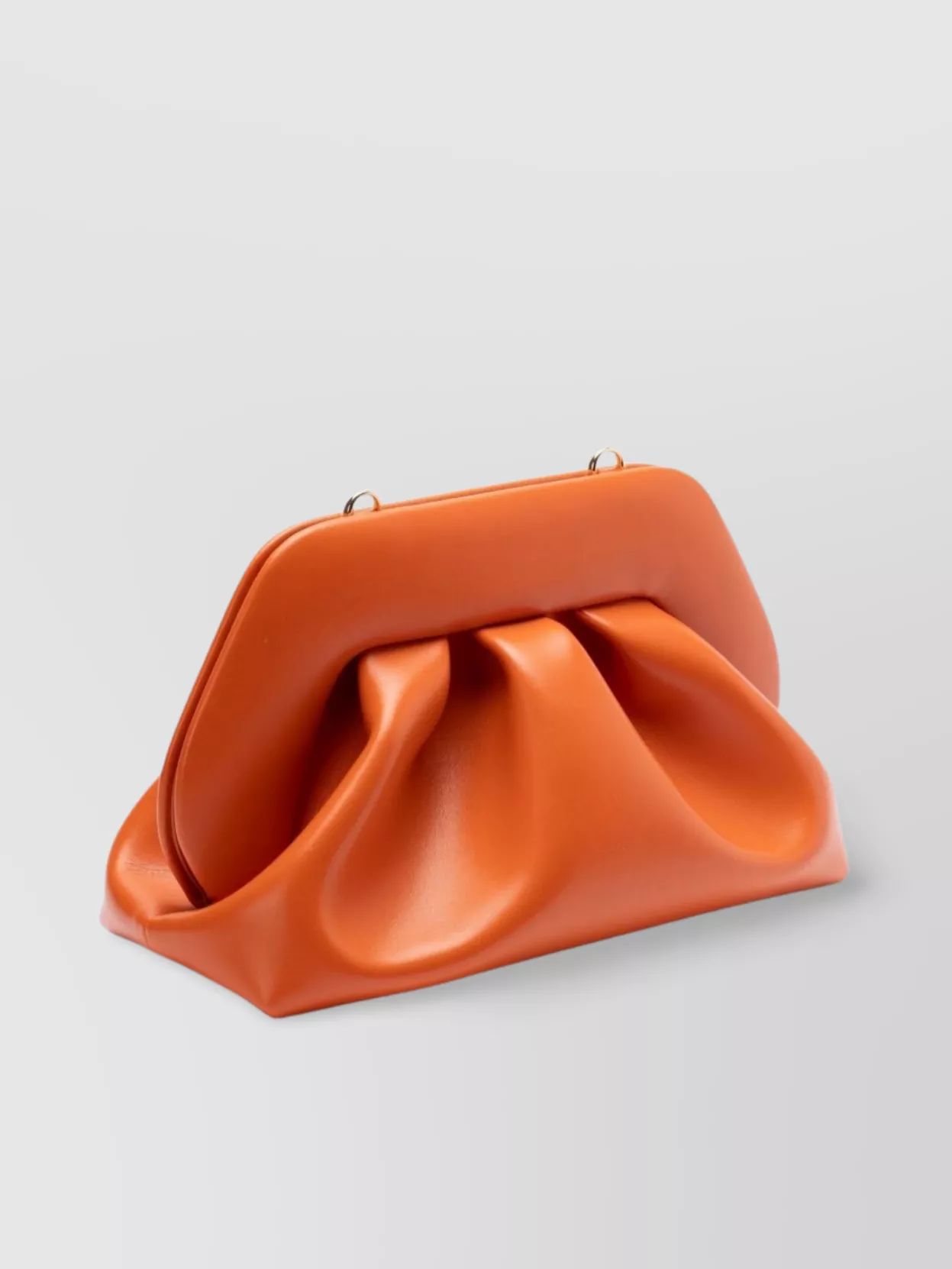 Themoirè Tia Vegan Leather Clutch With Detachable Strap