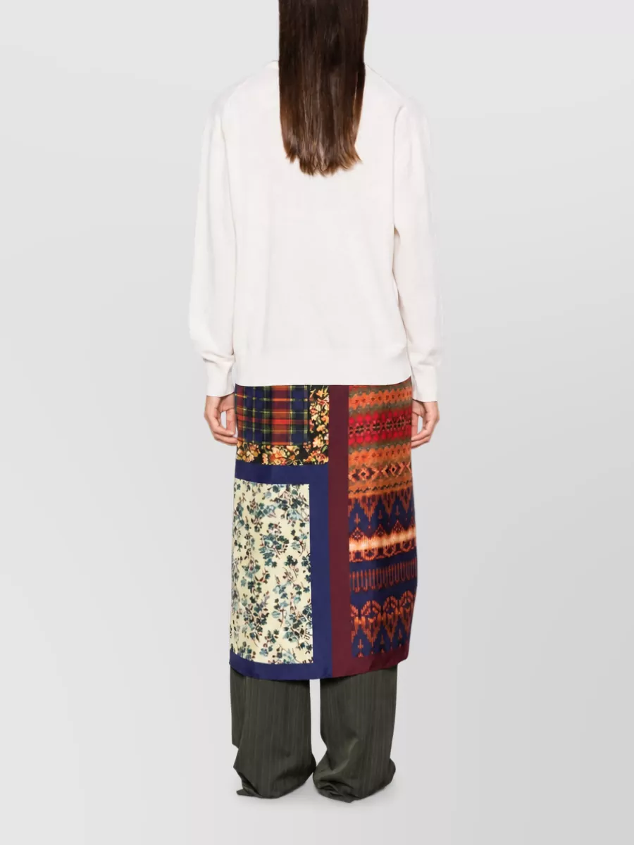 Dries Van Noten Silk Crewneck Top