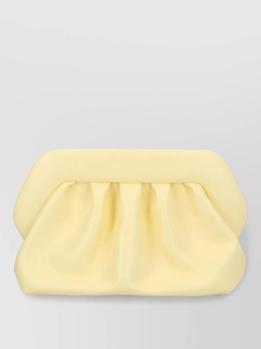 Themoiré bios clutch bag