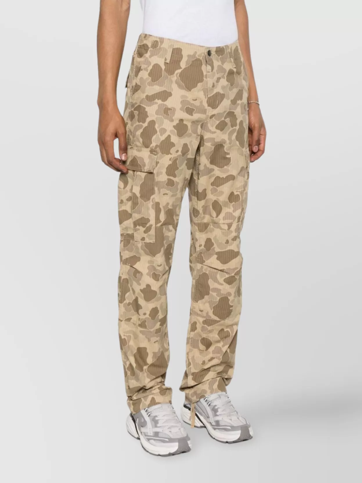 Carhartt Wip Cargo Trousers Camouflage Pattern