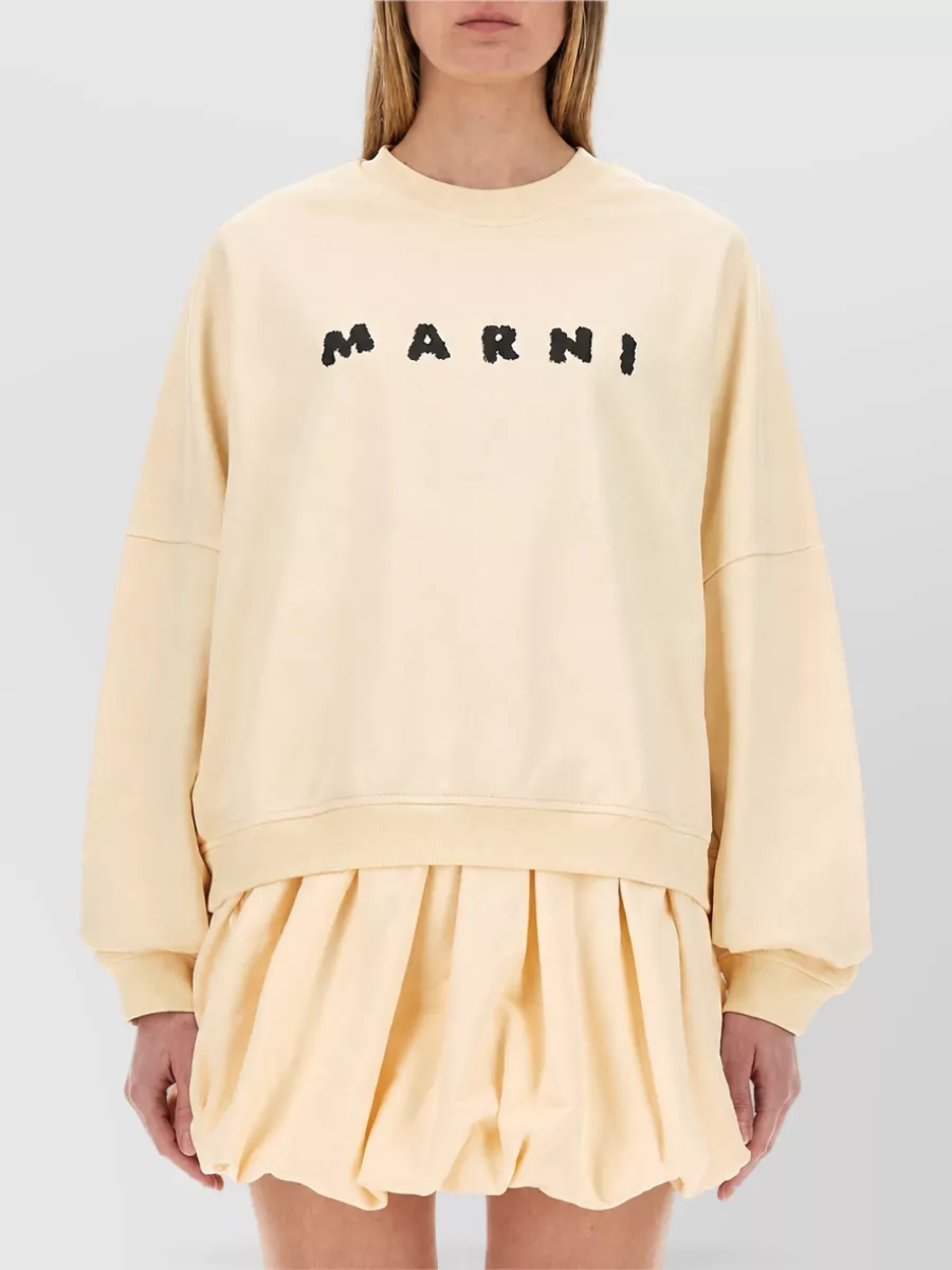 Marni Printed cotton sweatshirt