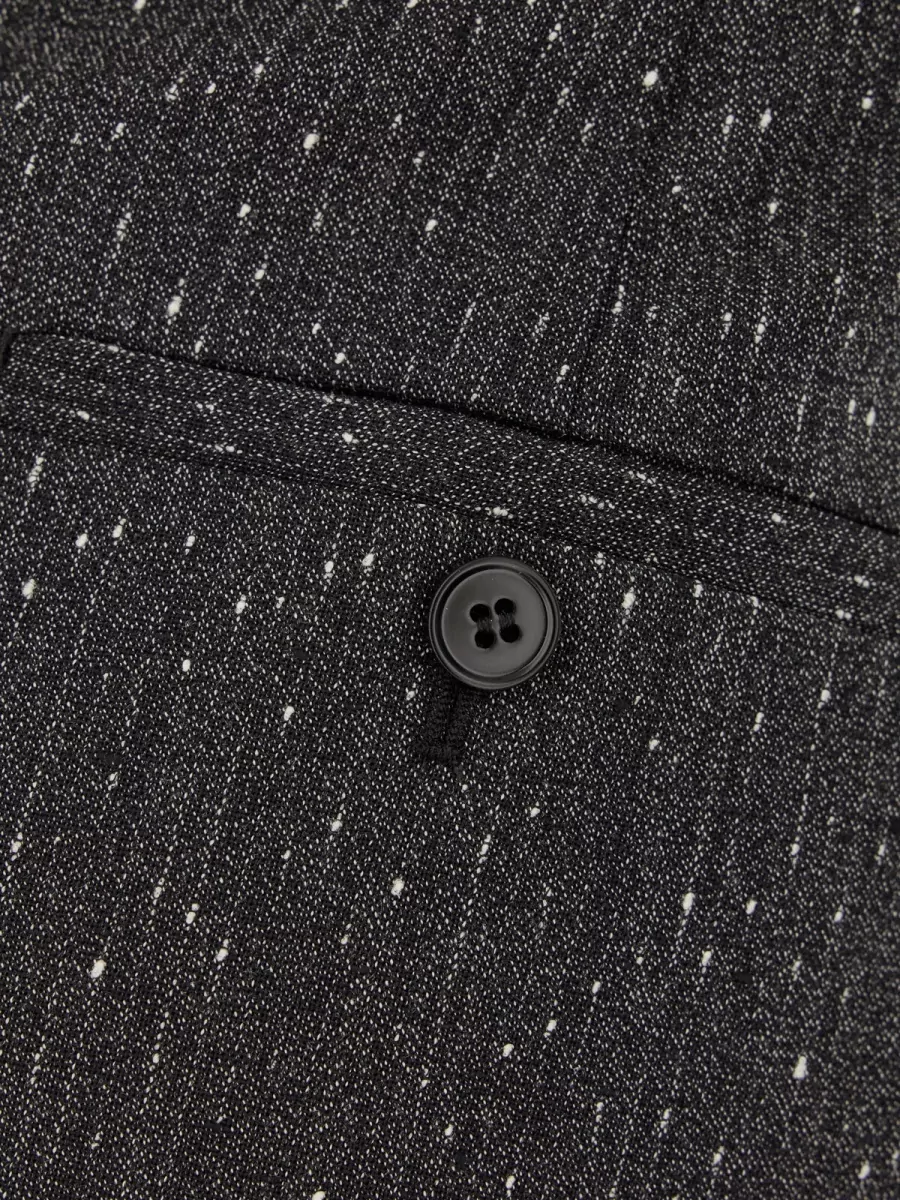 Alexander Mcqueen Embroidered Wool Suit Trousers