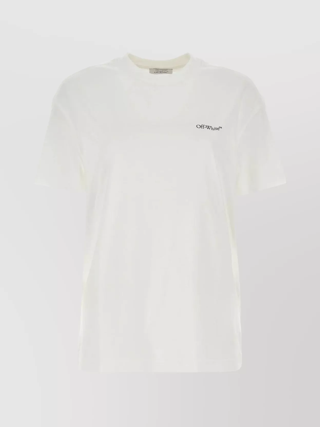 Shop Off-white Crew-neck Floral Print T-shirt In White