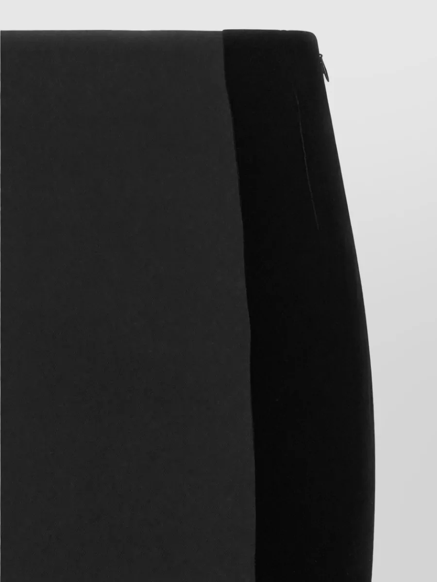 Jacquemus Wool High-Rise Godet Midi Pencil Skirt