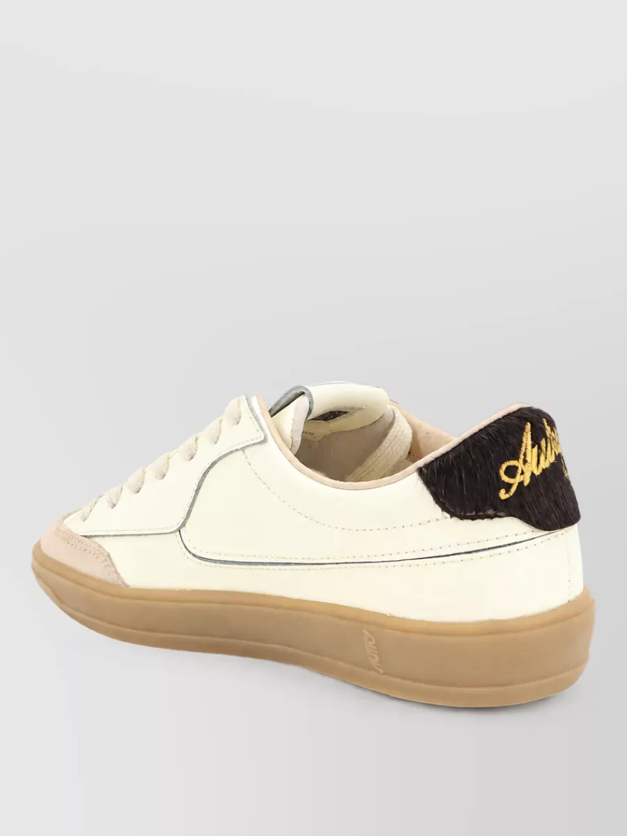Autry Leather Lace-Up Sneakers