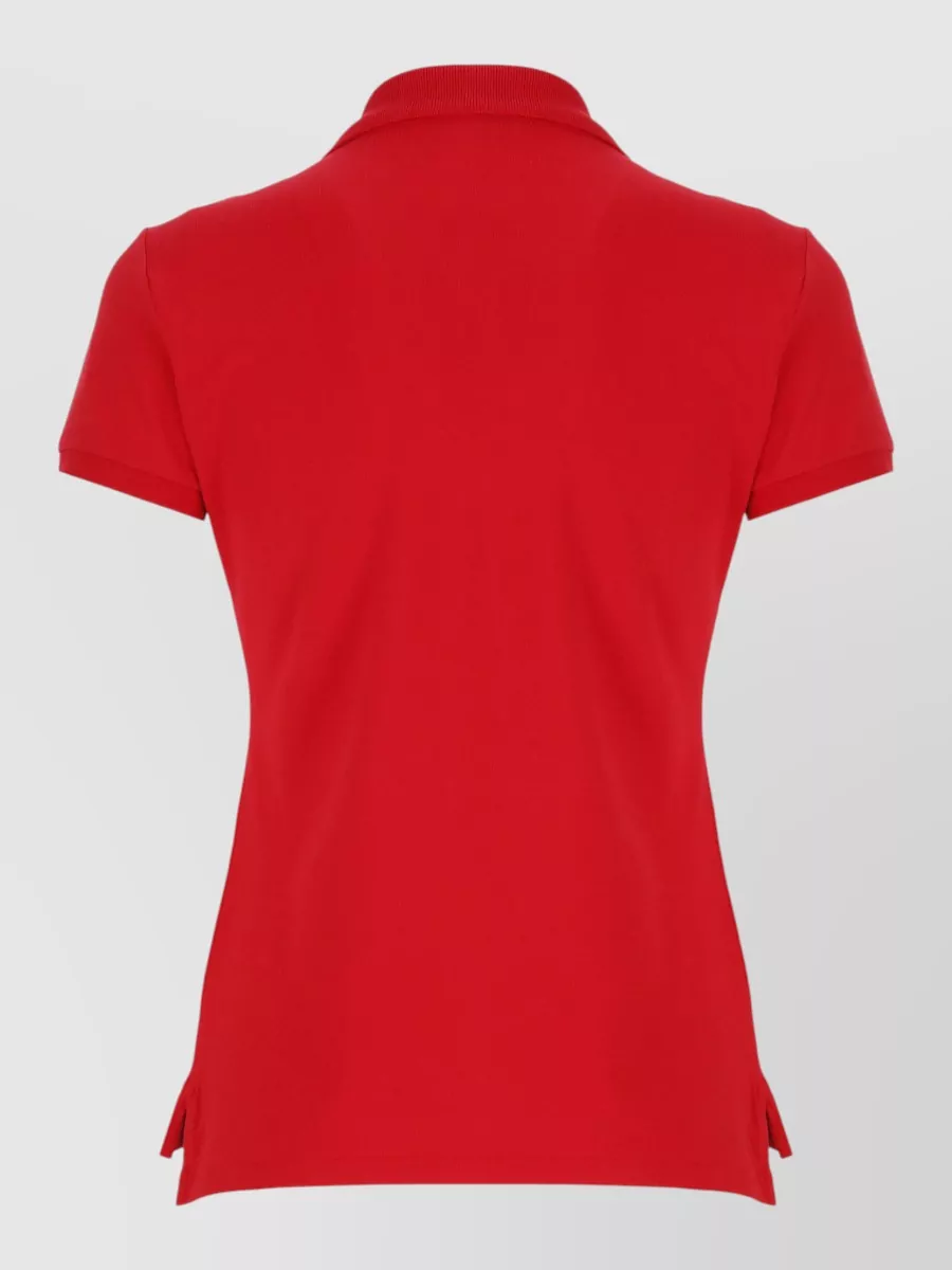 Ralph Lauren Cotton Polo Shirt Five Buttons Short Sleeves