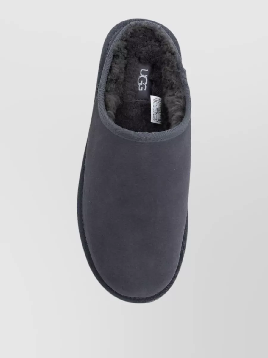 Ugg Leather Slip-On Slippers