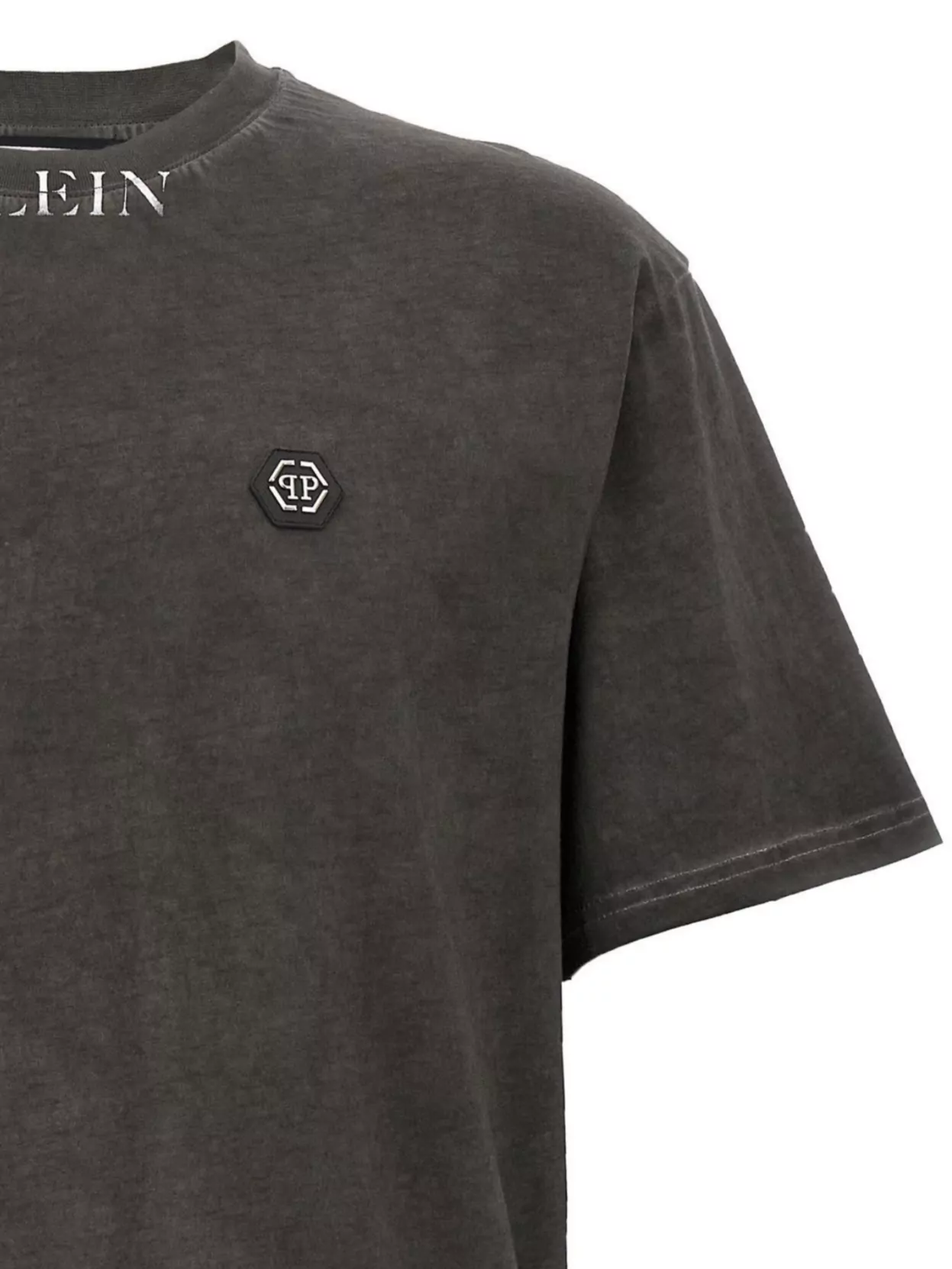 Philipp Plein Vintage Emblem T-Shirt With Short Sleeves