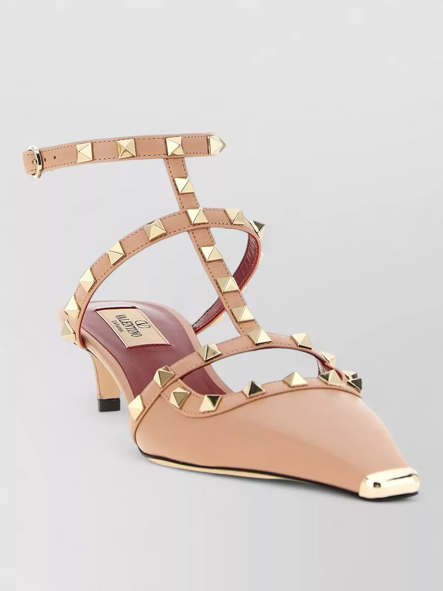 Valentino Garavani Leather Rockstud Sandals