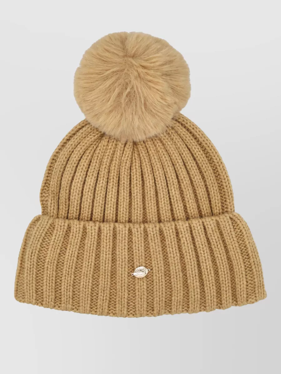 Goldbergh chunky ribbed beanie