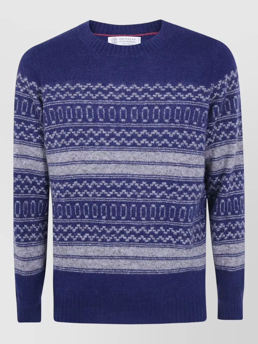 Brunello Cucinelli Wool alpaca cashmere jumper