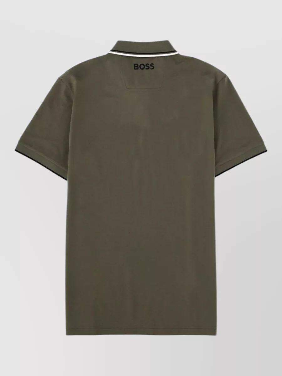 Boss Logo Polo Shirt Short Sleeves