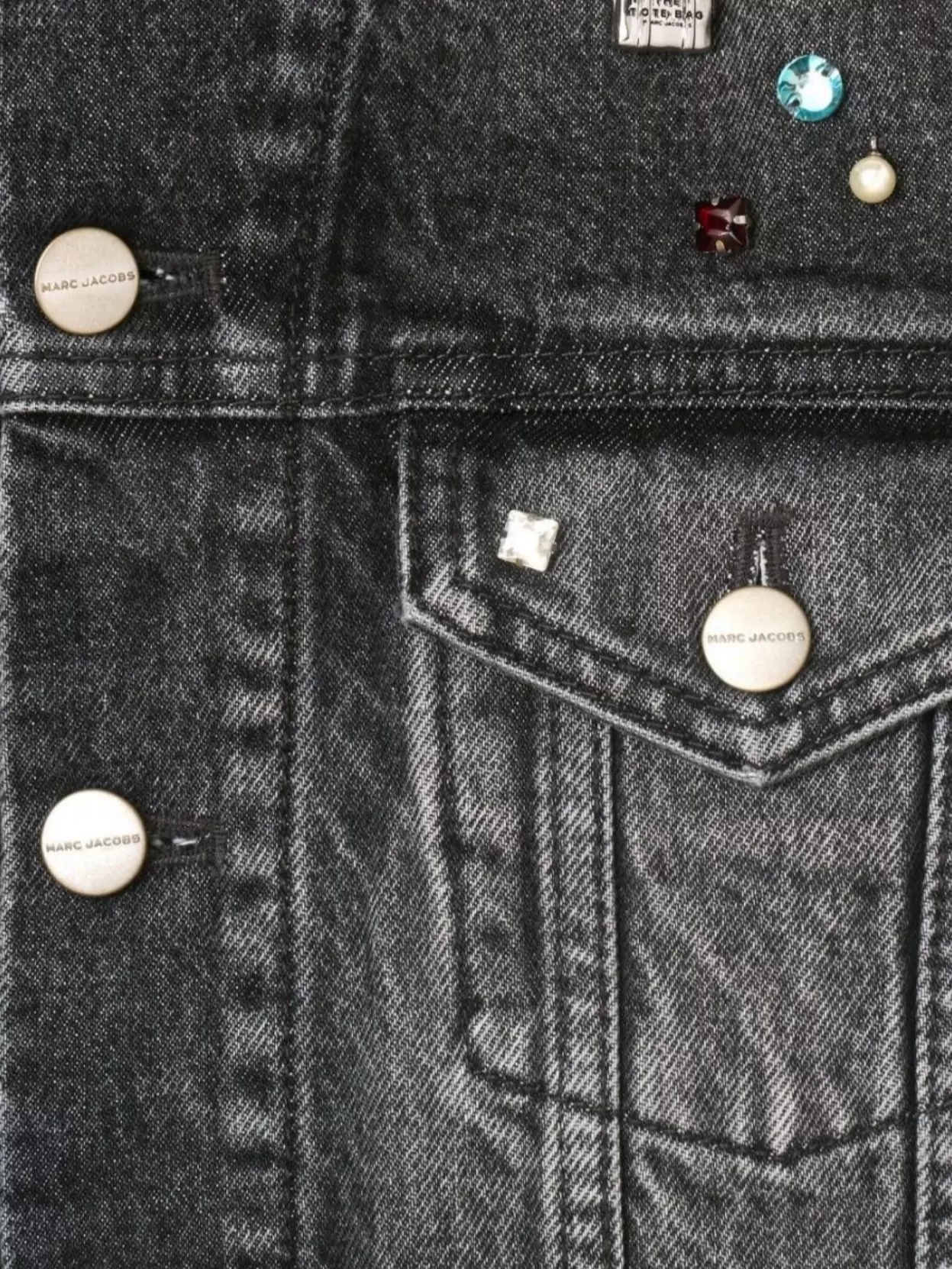 Marc Jacobs Flap Pockets Trucker Denim Jacket