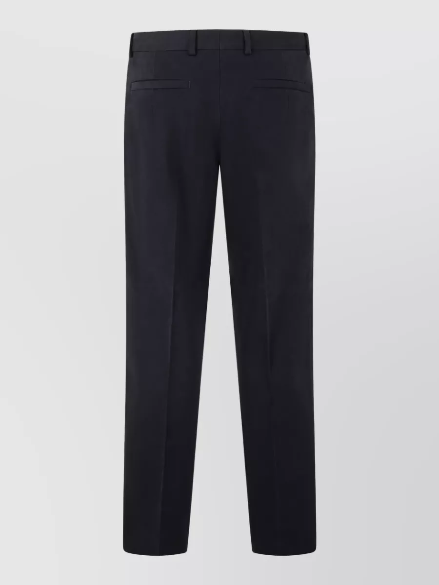Zegna Pleated straight-leg tailored trousers
