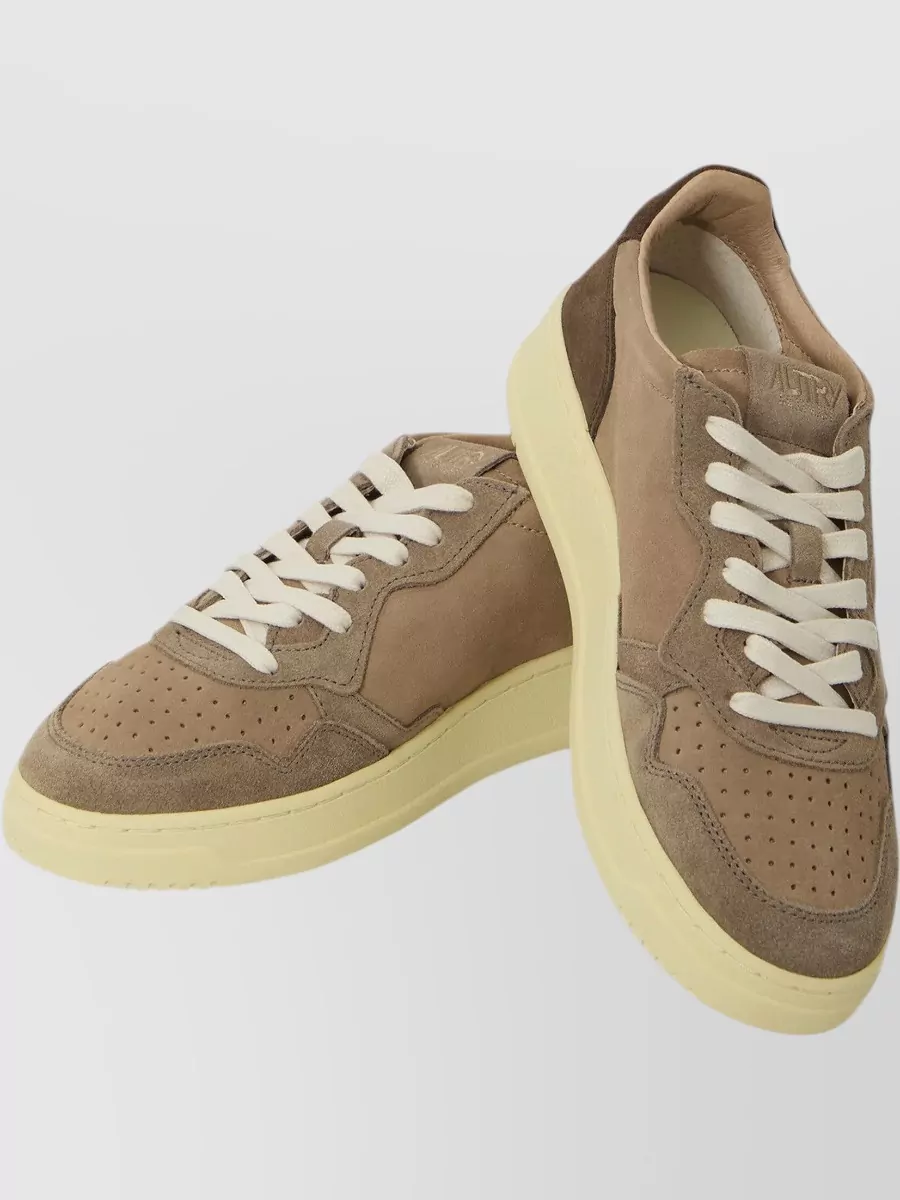 Autry Suede Low-Top Sneakers