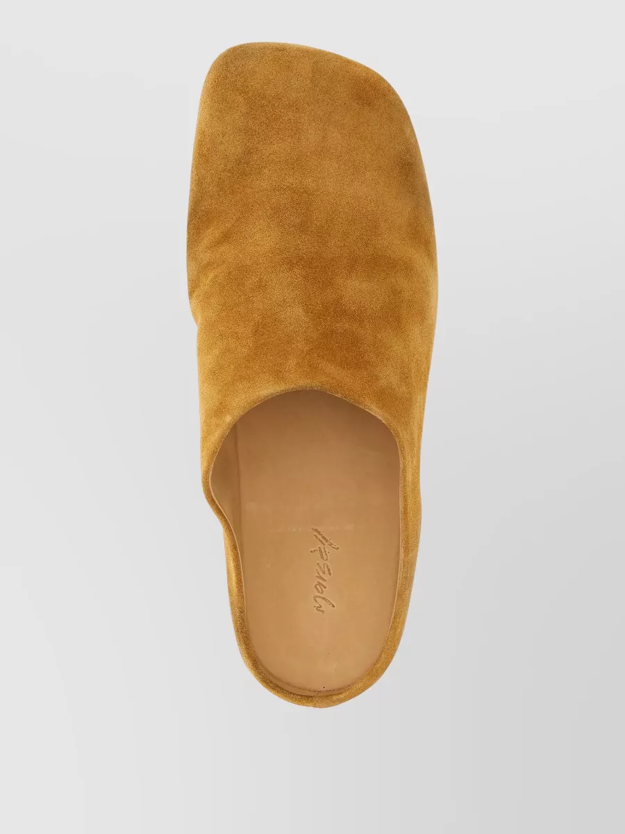 Marsell Passo Flat Sole Square Toe Sandals